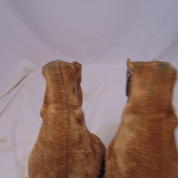 Via Spia Ankle boots Tan suede 9.5 - Picture 7 of 11